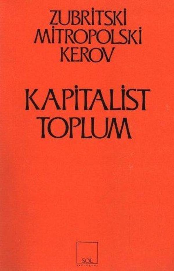 Kapitalist Toplum - Sol Yayınları - Image 1