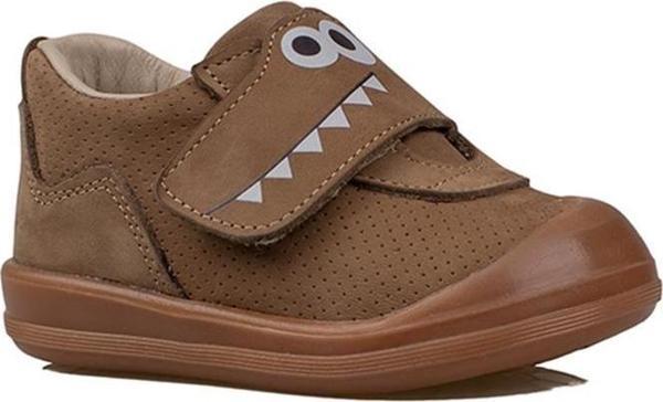 Trend Adımlar Haki Cace Two İlk Adım Bebe Hakiki Nubuk Deri Bot - Image 1