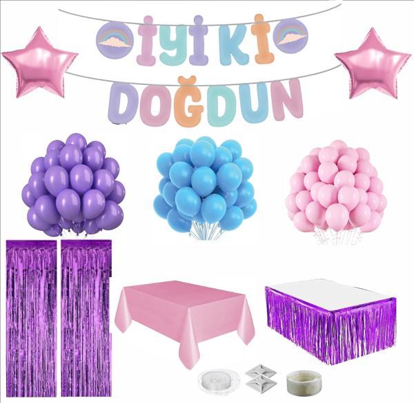 Makaron Doğum Günü Seti - Image 1
