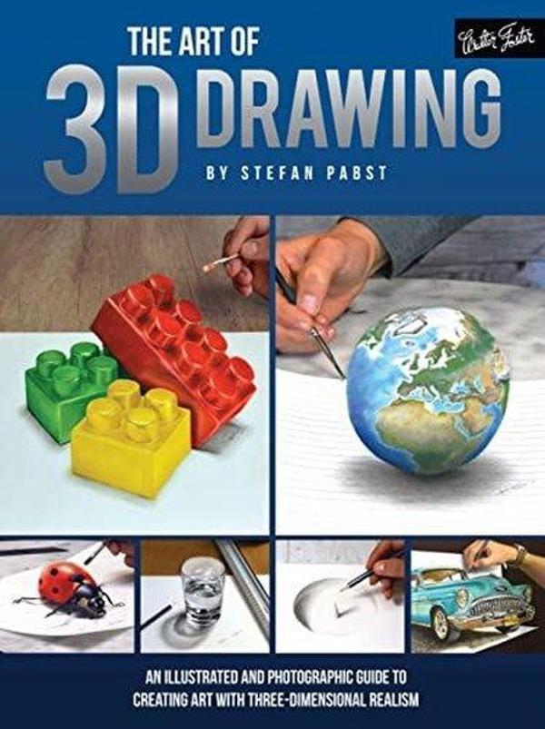 The Art of 3D Drawing : An illustrated and photographic guide to creating art with three-dimensional - Walter Foster Publishing - Image 1