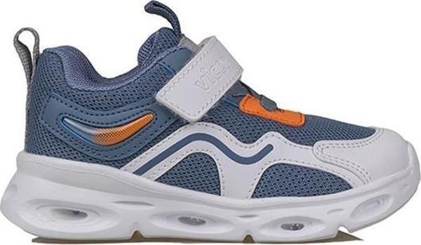 Vicco Mavi Rony Hafif Işıklı Bebe Sneaker - Image 1