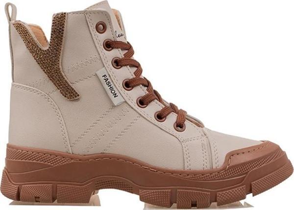 Trend Adımlar Krem Yulia Kadın Spor Bot - Image 1