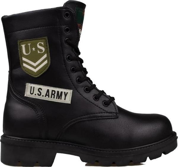 Trend Adımlar Siyah Unisex Postal Bot - Image 1