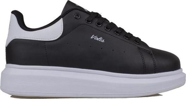 M2S Siyah-Beyaz Momp Erkek Memory Foam Taban Sneaker - Image 1