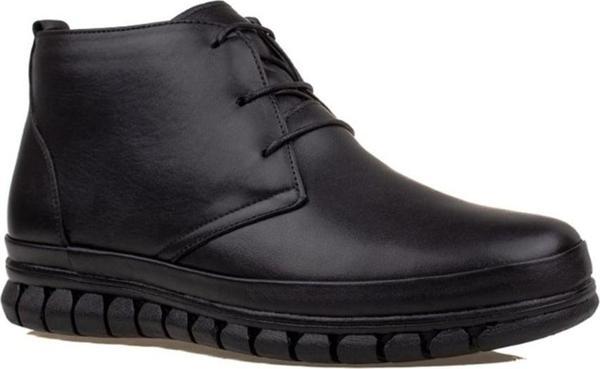 M2S Siyah Guga Erkek Comfort Taban Yünlü Bot - Image 1