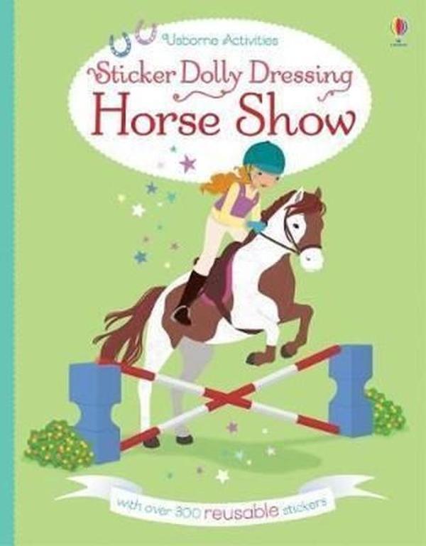 Sticker Dolly Dressing Horse Show - Usborne - Image 1