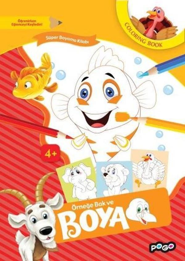 Süper Boyama Kitabı 2 - Pogo - Image 1