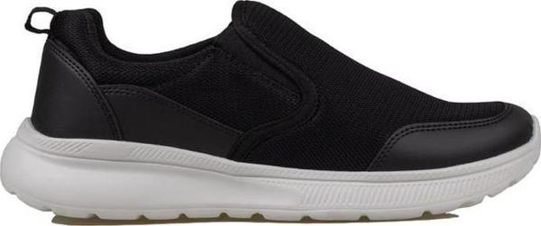 M2S Siyah Alfa Erkek Bağcıksız Spor Ayakkabı - Image 1