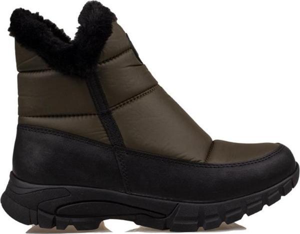 Pierre Cardin Haki Kısa Kadın Kar Botu PC-52592 - Image 1