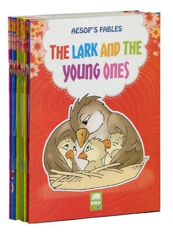 Aesop's Fables-İngilizce Hikayeler Seti 10 Kitap - Ema Çocuk - Image 1
