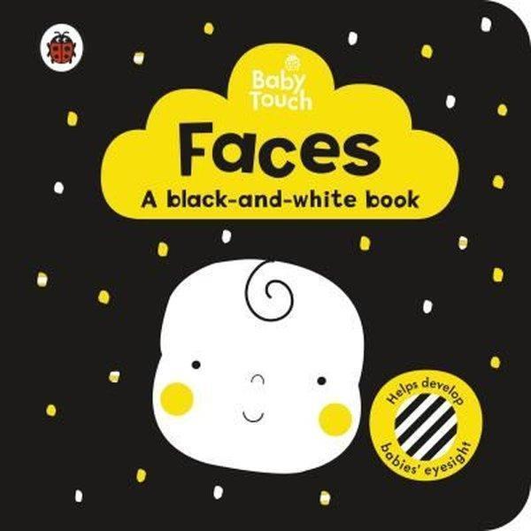 Baby Touch: Faces: a black-and white-book - Ladybird Books - Image 1