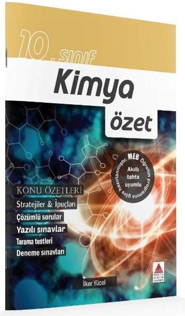 10. Sınıf Kimya Özet - Delta Kültür-Eğitim - Image 1