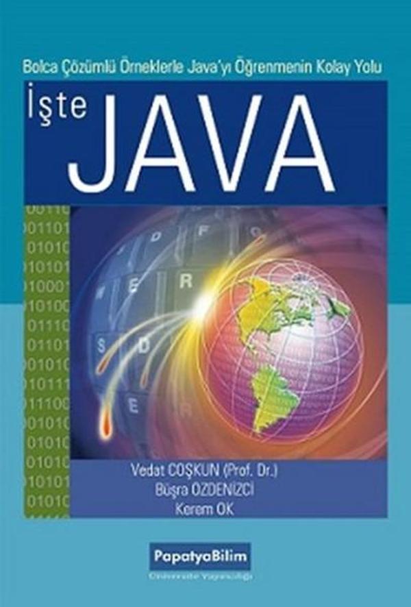 İşte Java - Bolca Çözümlü Örneklerle Java'yı Öğrenmenin Kolay Yolu - Papatya Bilim - Image 1