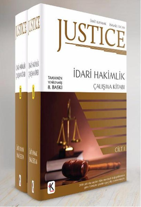 Justice - İdari Hakimlik Çalışma Kitabı - 2 Kitap Takım - Kuram - Image 1