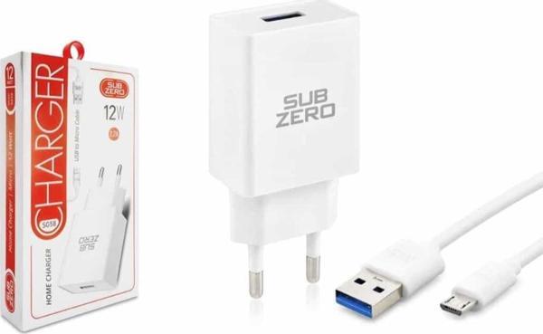 Subzero SG58 12W 2.4A Micro Ev Şarj Aleti - Image 1