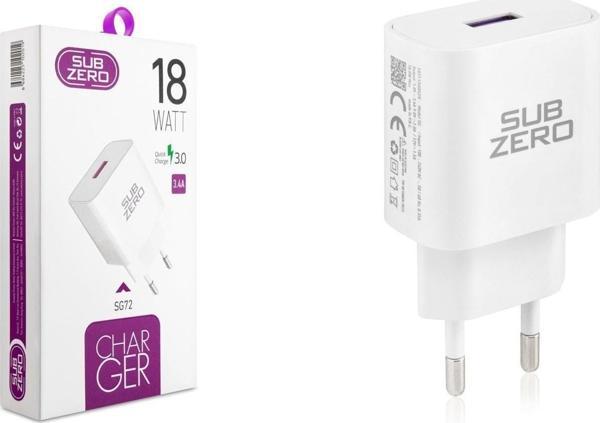 Subzero SG72 18W 3.4A Turbo Hızlı Şarj Başlığı - Image 1