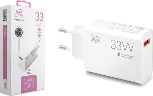 Subzero SG86 33W Turbo Fast Şarj Başlığı - Image 1
