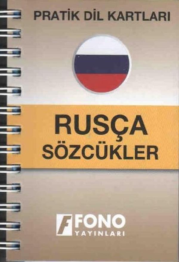 Pratik Dil Kartları Rusça Sözcükler - Fono Yayınları - Image 1