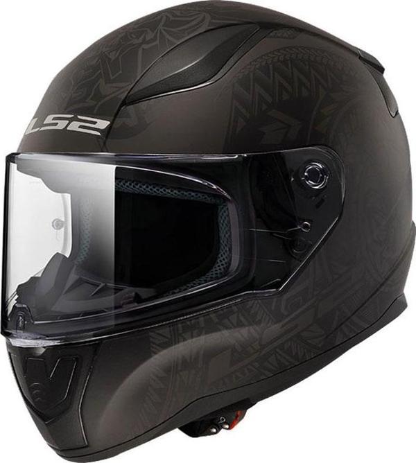 LS2 RAPID 2 TAKAROA MAT SİYAH KASK - Image 1