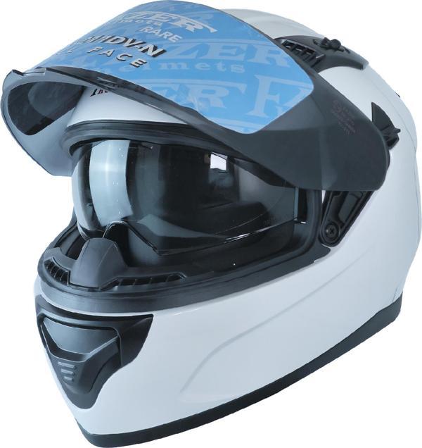 FAZER 211-DV FULL FACE KASK PARLAK BEYAZ - Image 1