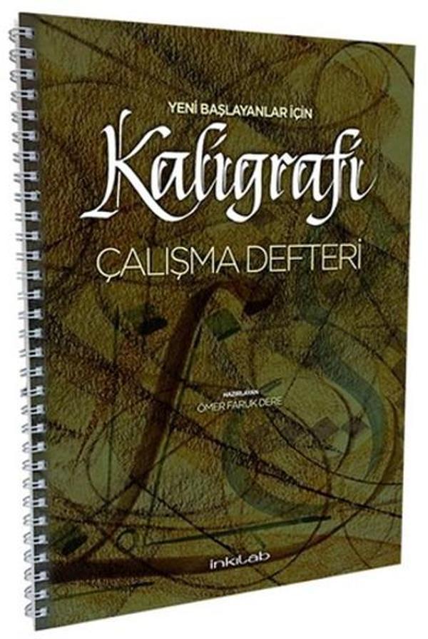 Yeni Başlayanlar İçin Kaligrafi Çalışma Defteri - İnkılab Yayınları - Image 1
