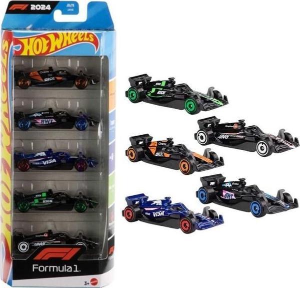 HOT WHEELS Formula 1 - Araba Seti 5 li Lisanslı Model  - Image 1