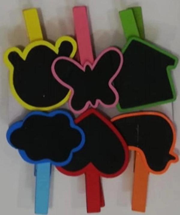 Desenli Notlu Mandal (6'lı Set-10 Paket) - Image 1
