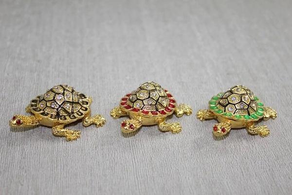 Swaroski Minik Kaplumbağa Figürü Alk3867 - Image 1