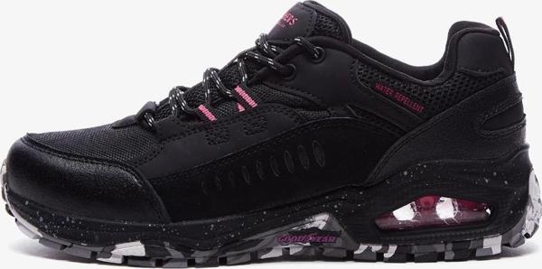 Skechers Uno Trail - Cool Trek Go Water Repellent Womens Leather Walking Shoes Hakiki Deri Kadın Yürüyüş Ayakkabısı Siyah - Image 1