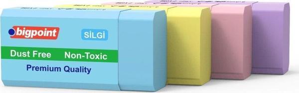 Bigpoint Dust-Free Pastel Renkli Silgi - Image 1