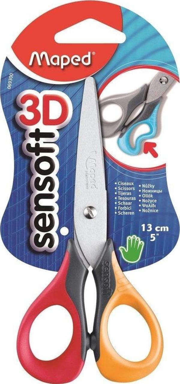 Maped Sensoft Makas 13 cm 069300 - Image 1
