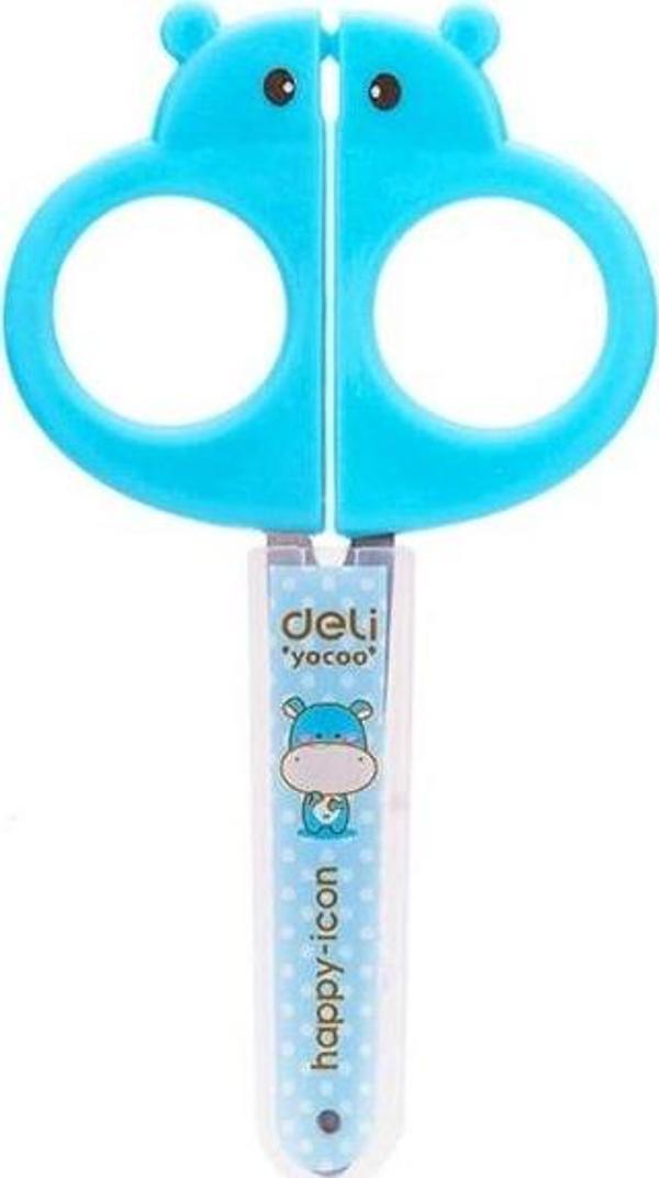 DELİ 6032 ÇOCUK MAKASI 13cm HAPPY-İCON - Image 1