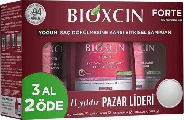 BİOXCIN FORTE ŞAMPUAN 3 AL 2 ÖDE TÜM SAÇLAR - Image 1
