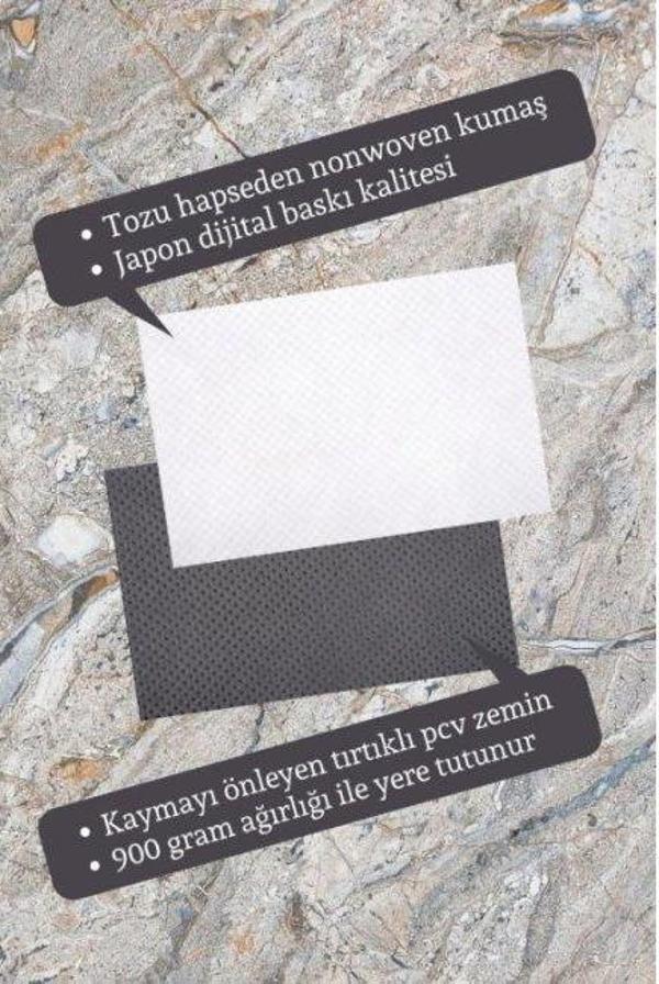 Kapı Önü Paspası Dekoratif Dijital Baskı ŞehirlerP-2742 - Image 1