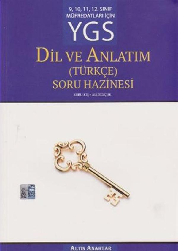 YGS Dili ve Anlatım Türkçe Soru Hazinesi - Altın Anahtar - Image 1