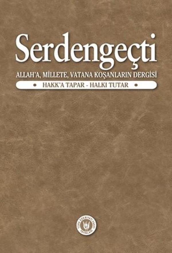 Serdengeçti - Allah'a Millete Vatana Koşanların Dergisi - Türk Edebiyatı Vakfı Yayınları - Image 1