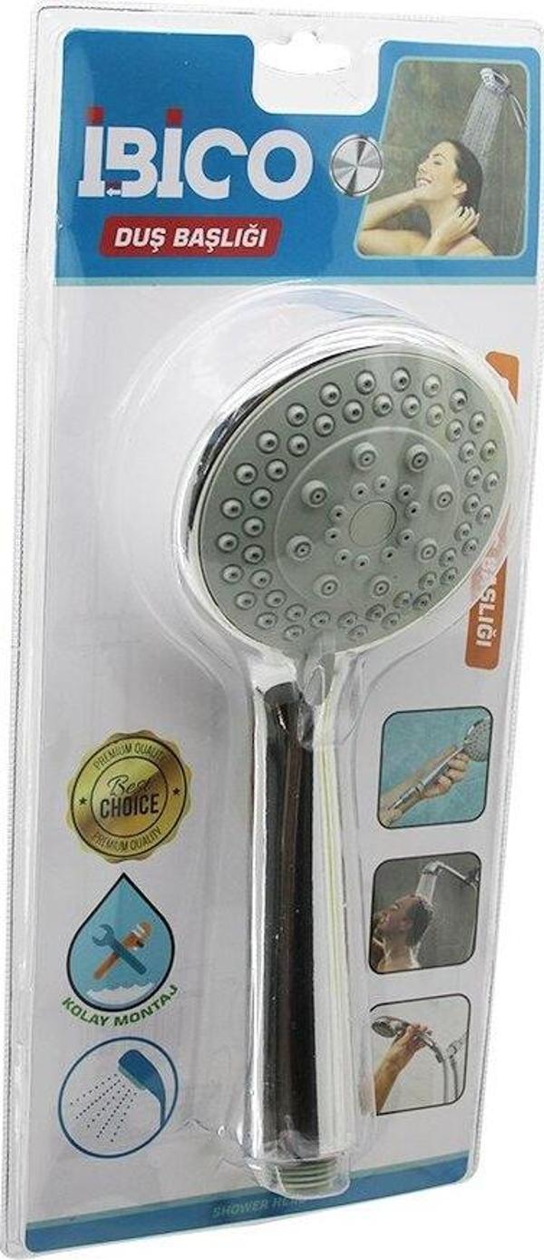 ORTA BOY YUVARLAK - BOMBELİ =9.7CM DUŞ BAŞLIK KADEMELİ VAKUMLU KROM GÖVDE - GRİ ZEMİNSAP:14.5CM (5060) - Image 1