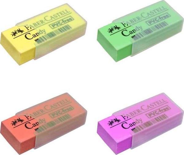 Faber-Castell Silgi Candy Pvc-Free Kılıflı Pastel - Image 1