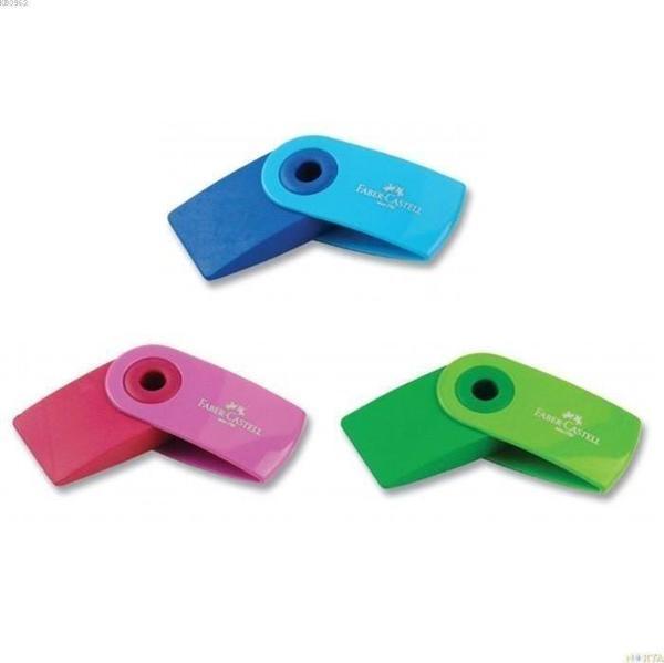 FABER-CASTELL SLEEVE MİNİ CANLI RENK SİLGİ (182448) - Image 1