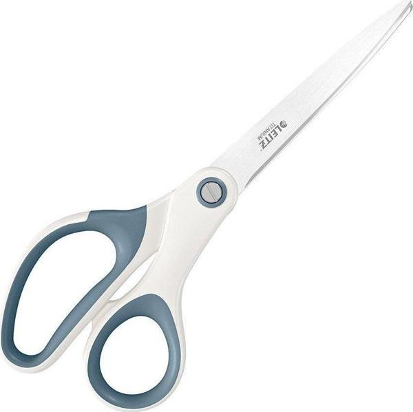 Leitz 5319 Titanyum Makas WOW Beyaz (20cm) - Image 1