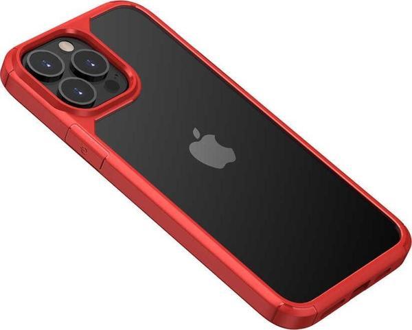 Apple iPhone 13 Pro Kılıf Zore Roll Kenarları Renkli Şeffaf Kılıf - Image 1