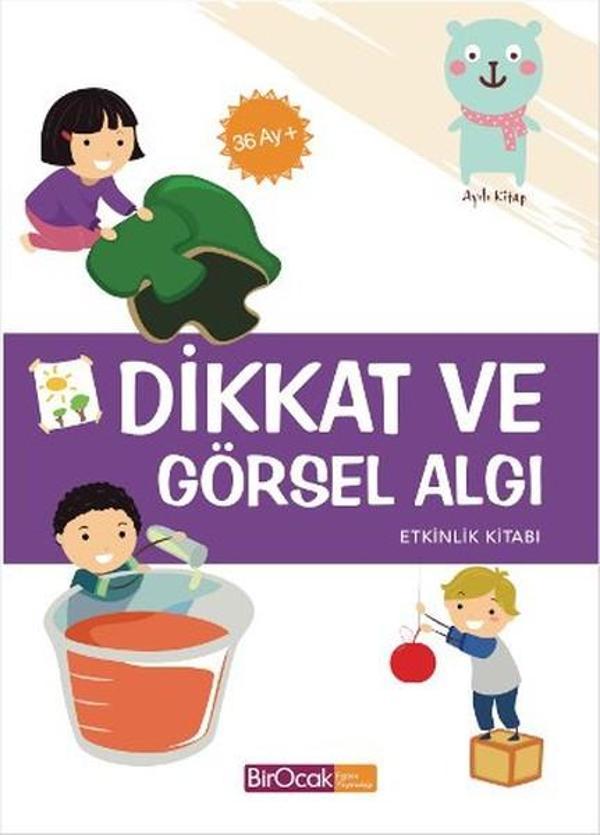 Dikkat ve Görsel Algı Etkinlikleri - 36 Ay - Bir Ocak Yayınları - Image 1