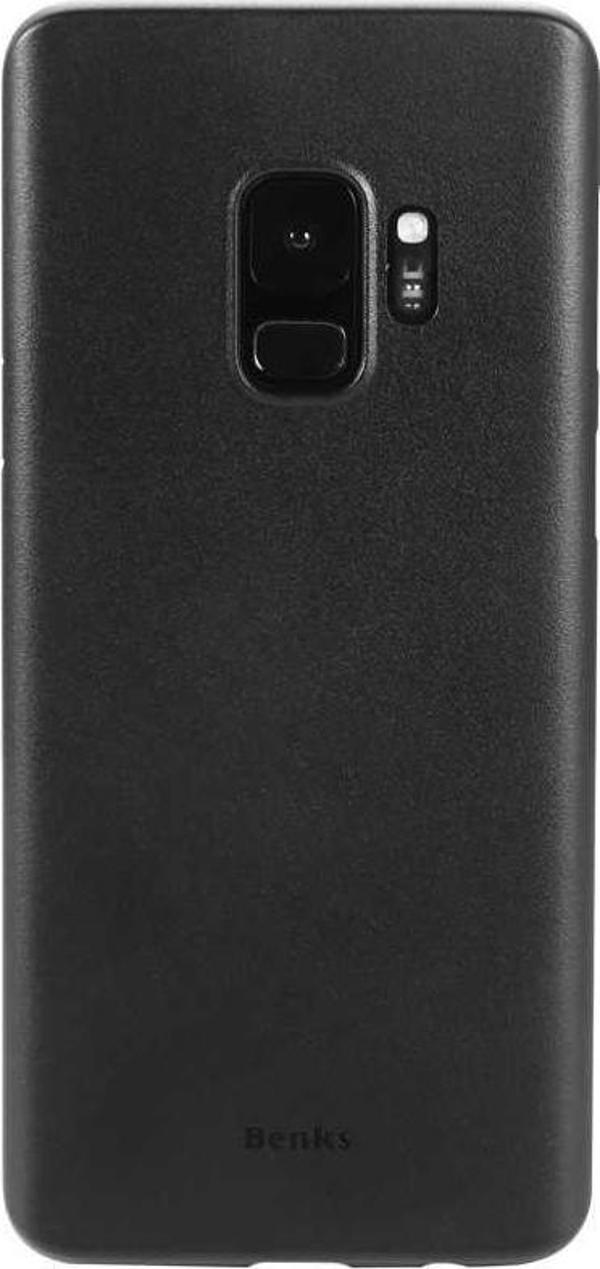 Galaxy S9 Kılıf Lollipop İnce Pürüzsüz Mat Yüzey Kılıf Siyah - Image 1