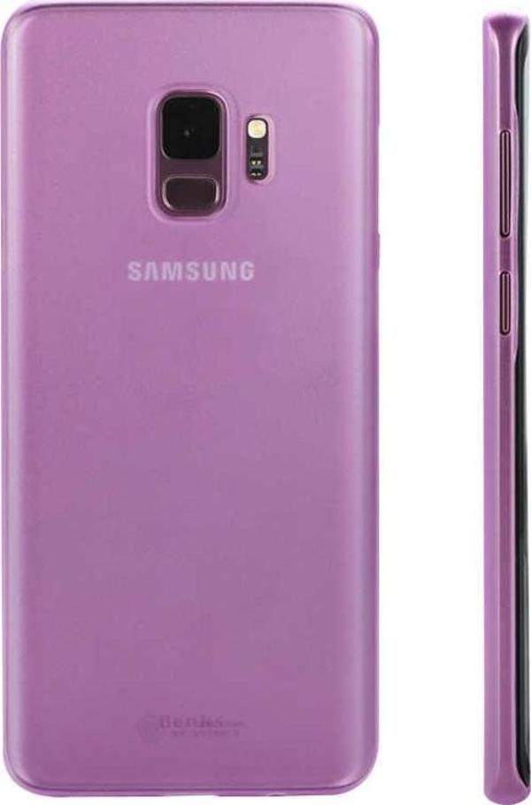 Galaxy S9 Kılıf Lollipop İnce Pürüzsüz Mat Yüzey Kılıf Mor - Image 1