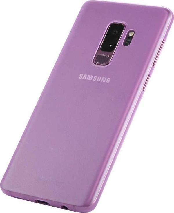 Galaxy S9 Plus Kılıf Lollipop İnce Pürüzsüz Mat Yüzey Kılıf Mor - Image 1