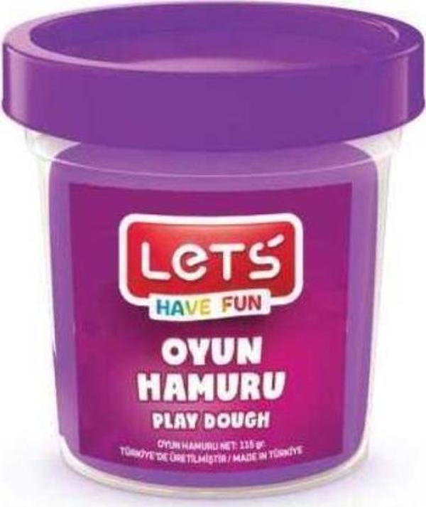 Lets Oyun Hamuru 115Gr Mor - 2 adet - Image 1