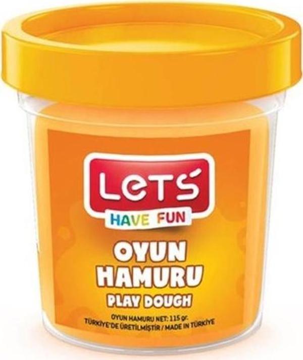 Lets Oyun Hamuru 115 Gr Turuncu - 2 adet - Image 1