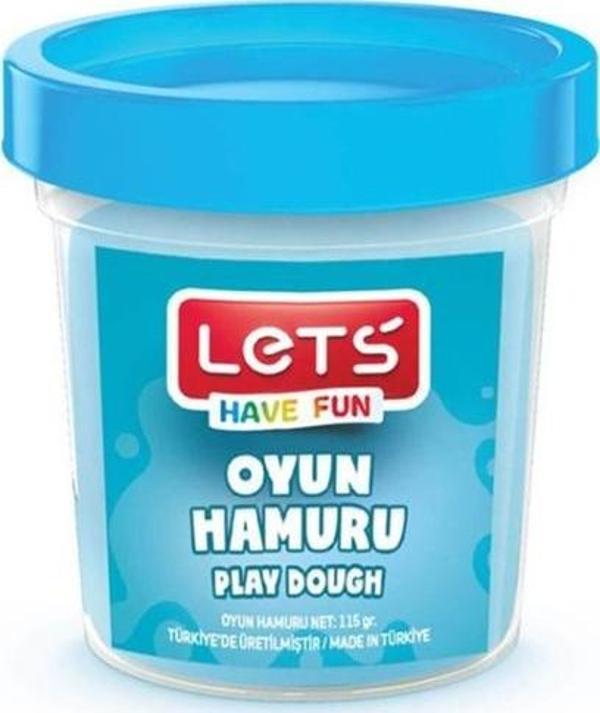 Lets Oyun Hamuru 115 Gr Mavi - 4 adet - Image 1