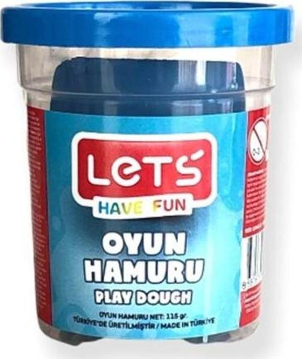 Lets Oyun Hamuru 115 Gr Mavi - 4 adet - Image 1