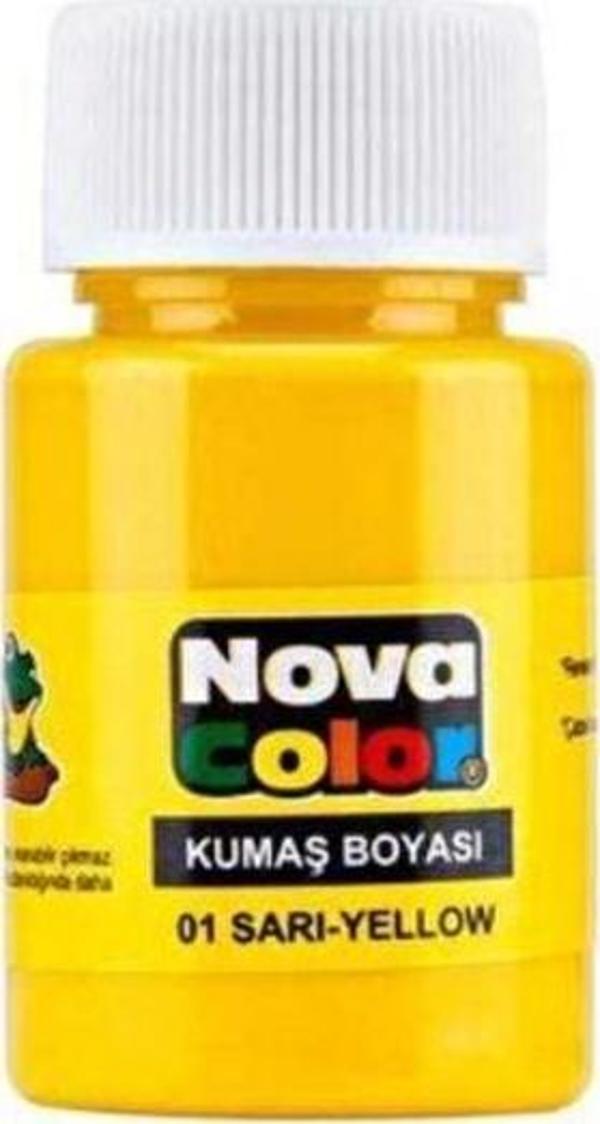 Nova Color Kumaş Boyası 35 Cc Sarı - 2 adet - Image 1